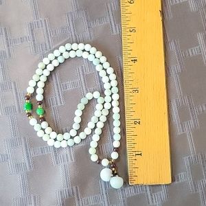 Jade necklace